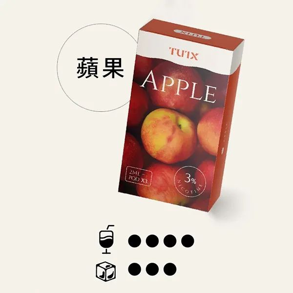 【26種風味任選】TUTX煙彈 3入裝|3%尼古丁|通用一代電子煙|2ml 大容量:圖片 6