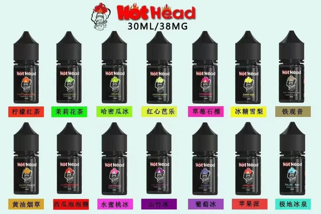 【爆脾氣煙油】原廠正品 HOT HEAD 小煙油電子果汁 30ML/38MG:圖片 2