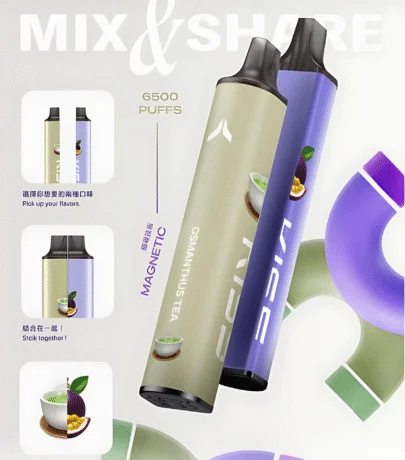 凱斯 KISS 6500口抛棄式電子煙 可充電 創新混搭,點燃味覺新體驗:圖片 6