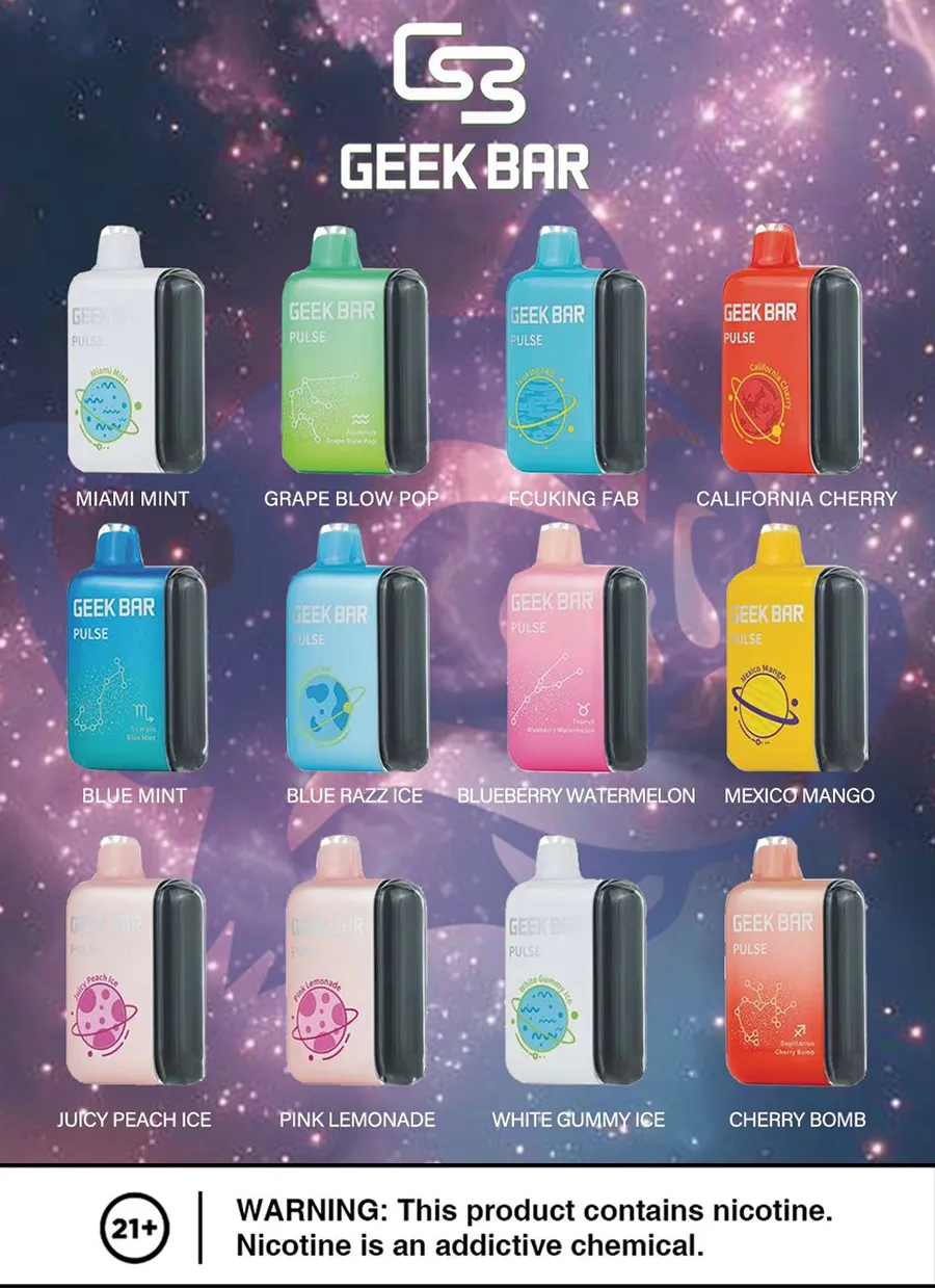 GEEK BAR PULSE 小火箭15000Puffs 一次性電子煙|可充電LED顯示:圖片 2