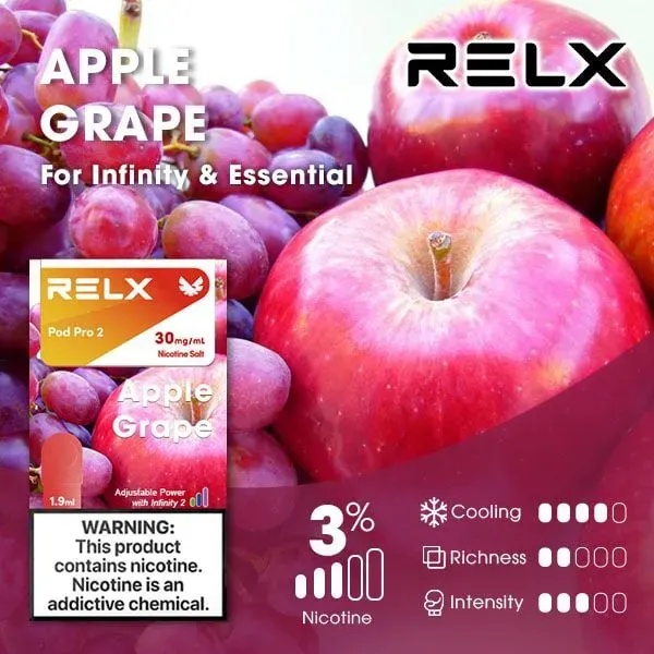 悅刻煙彈 Relx Infinity 2|2ml*3Pod|3%濃度 只通用 四 五 六代主機:圖片 5