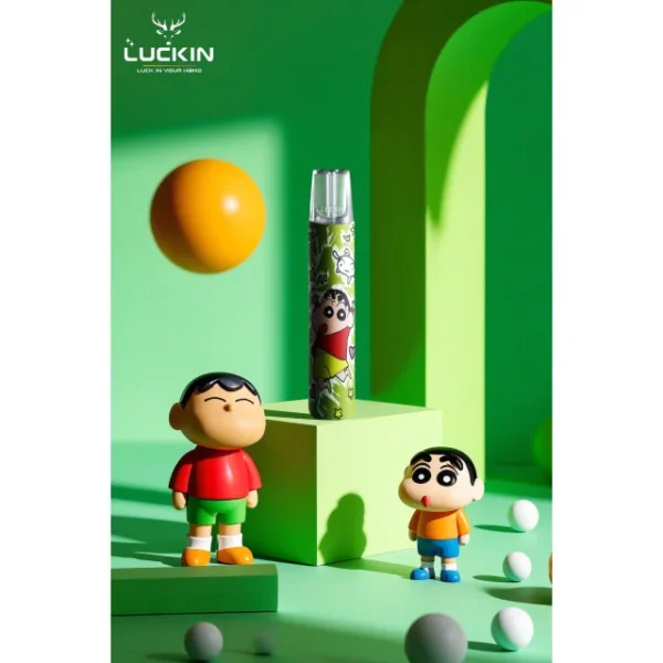 幸運LUCKIN電子煙主機 蠟筆小新・哪吒・叮噹貓・史迪仔・Kitty貓聯名款 6色可選:圖片 2