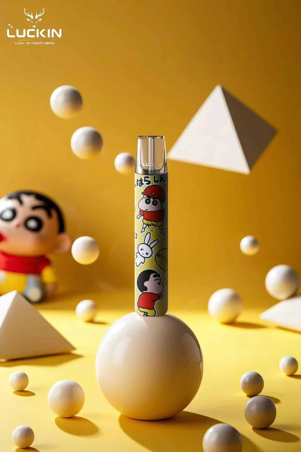 幸運LUCKIN電子煙主機 蠟筆小新・哪吒・叮噹貓・史迪仔・Kitty貓聯名款 6色可選