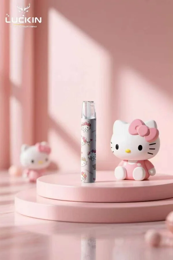 幸運LUCKIN電子煙主機 蠟筆小新・哪吒・叮噹貓・史迪仔・Kitty貓聯名款 6色可選:圖片 3